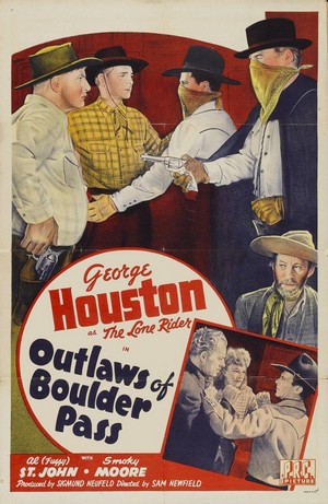 Outlaws of Boulder Pass (1942) - poster