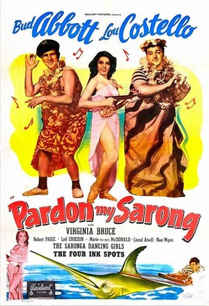 Pardon My Sarong (1942) - poster