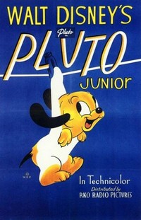 Pluto Junior (1942) - poster