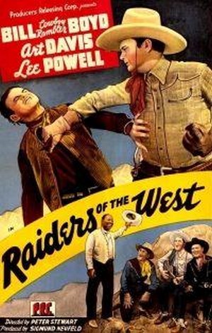 Raiders of the West (1942) - poster