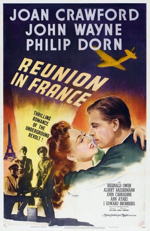 Reunion in France (1942) - poster