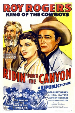 Ridin' Down the Canyon (1942) - poster