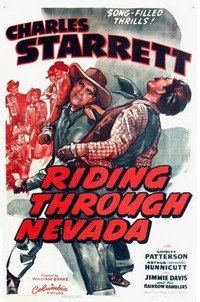 Riding through Nevada (1942) - poster