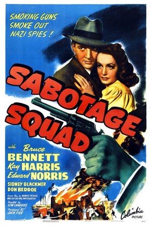 Sabotage Squad (1942) - poster
