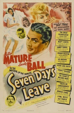 Seven Days' Leave (1942) - poster