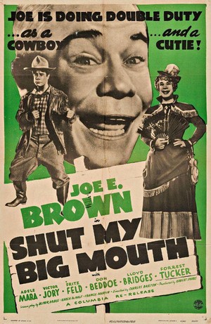 Shut My Big Mouth (1942) - poster
