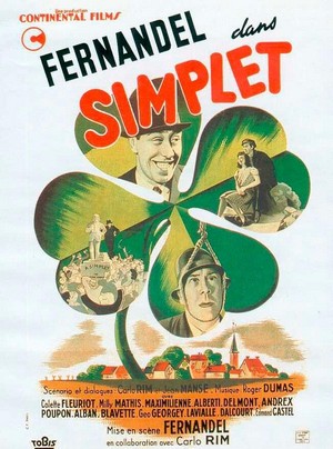 Simplet (1942) - poster