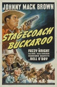 Stagecoach Buckaroo (1942) - poster