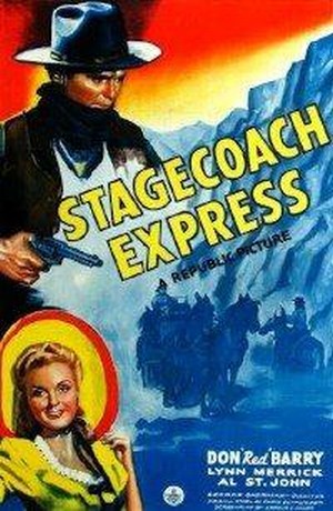 Stagecoach Express (1942) - poster