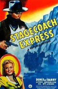 Stagecoach Express (1942) - poster