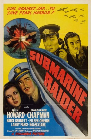 Submarine Raider (1942) - poster