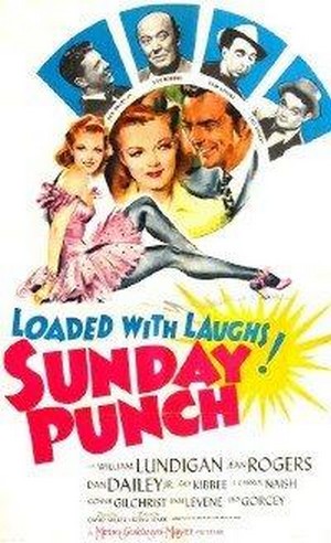 Sunday Punch (1942) - poster