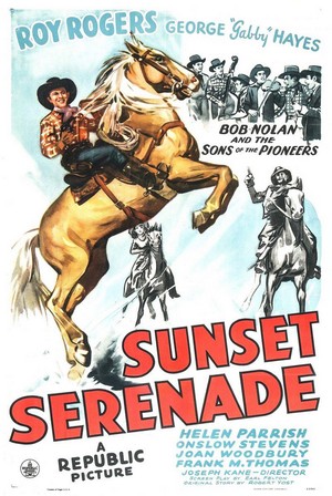 Sunset Serenade (1942) - poster