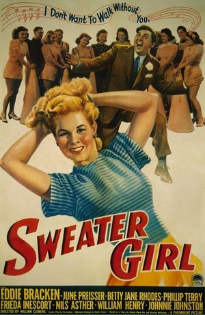 Sweater Girl (1942) - poster