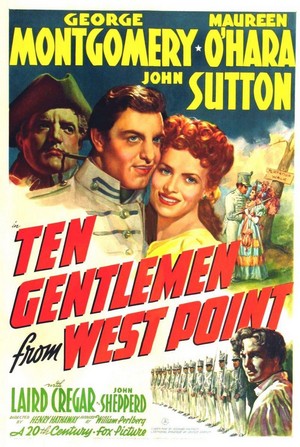 Ten Gentlemen from West Point (1942) - poster