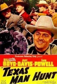 Texas Manhunt (1942) - poster