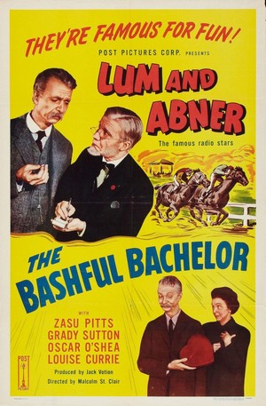 The Bashful Bachelor (1942) - poster