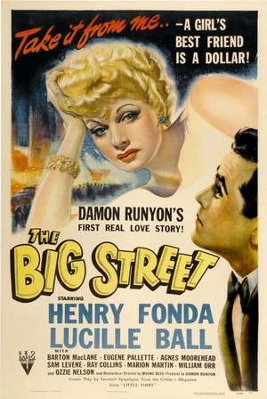 The Big Street (1942) - poster