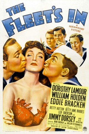 The Fleet's In (1942) - poster