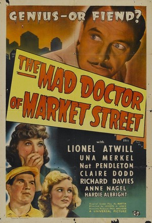 The Mad Doctor of Market Street (1942) - poster