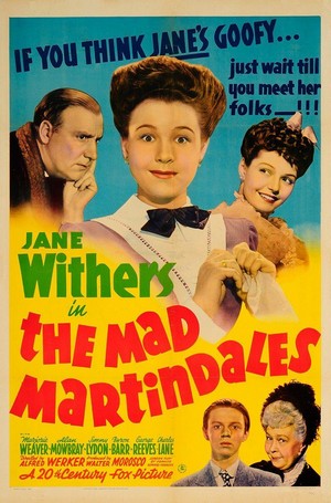 The Mad Martindales (1942) - poster