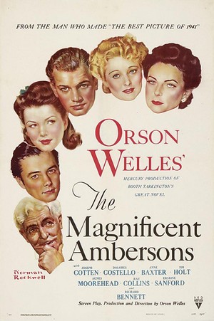 The Magnificent Ambersons (1942) - poster