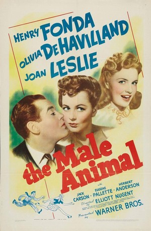 The Male Animal (1942) - poster