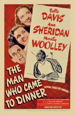 The Man Who Came to Dinner (1942) - poster