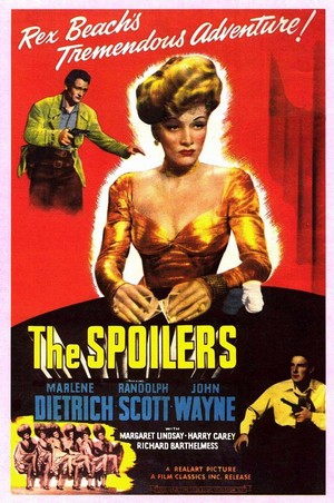 The Spoilers (1942) - poster
