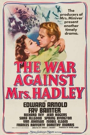 The War against Mrs. Hadley (1942) - poster