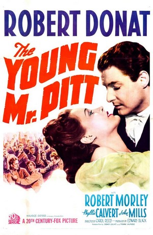 The Young Mr. Pitt (1942) - poster