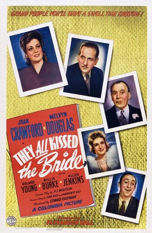 They All Kissed the Bride (1942) - poster
