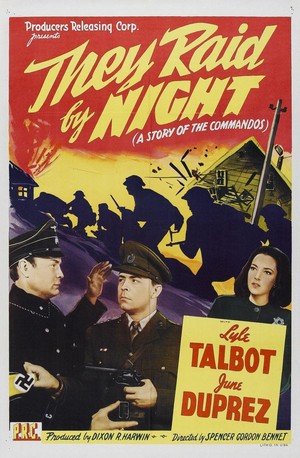They Raid by Night (1942) - poster