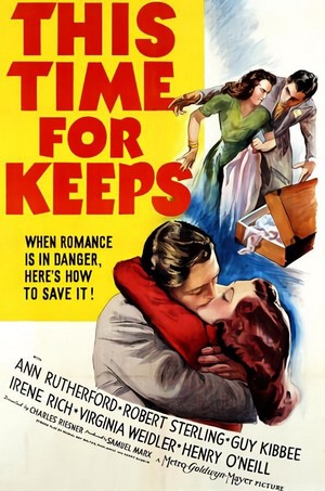 This Time for Keeps (1942) - poster