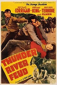 Thunder River Feud (1942) - poster