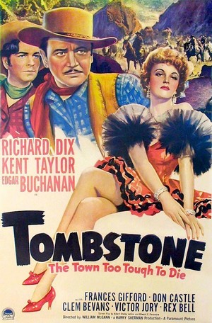 Tombstone: The Town Too Tough to Die (1942) - poster