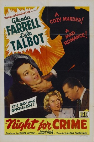 A Night for Crime (1943) - poster