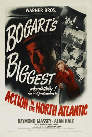 Action in the North Atlantic (1943) - poster