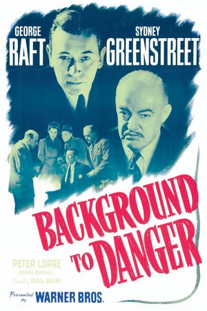 Background to Danger (1943) - poster