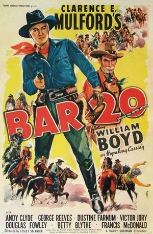 Bar 20 (1943) - poster