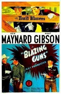 Blazing Guns (1943) - poster