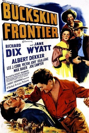 Buckskin Frontier (1943) - poster