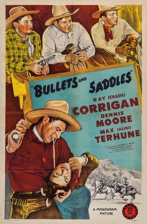Bullets and Saddles (1943) - poster