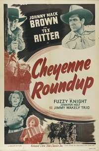 Cheyenne Roundup (1943) - poster