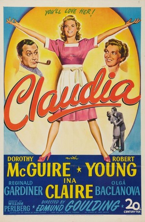 Claudia (1943) - poster