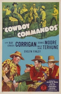 Cowboy Commandos (1943) - poster