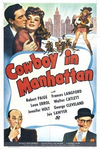 Cowboy in Manhattan (1943) - poster
