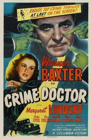 Crime Doctor (1943) - poster