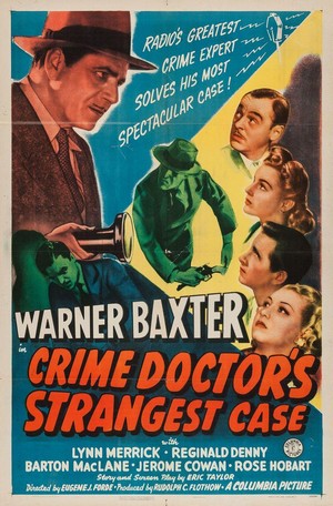 Crime Doctor's Strangest Case (1943) - poster