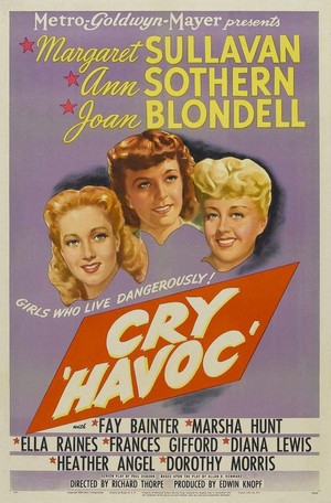 Cry 'Havoc' (1943) - poster